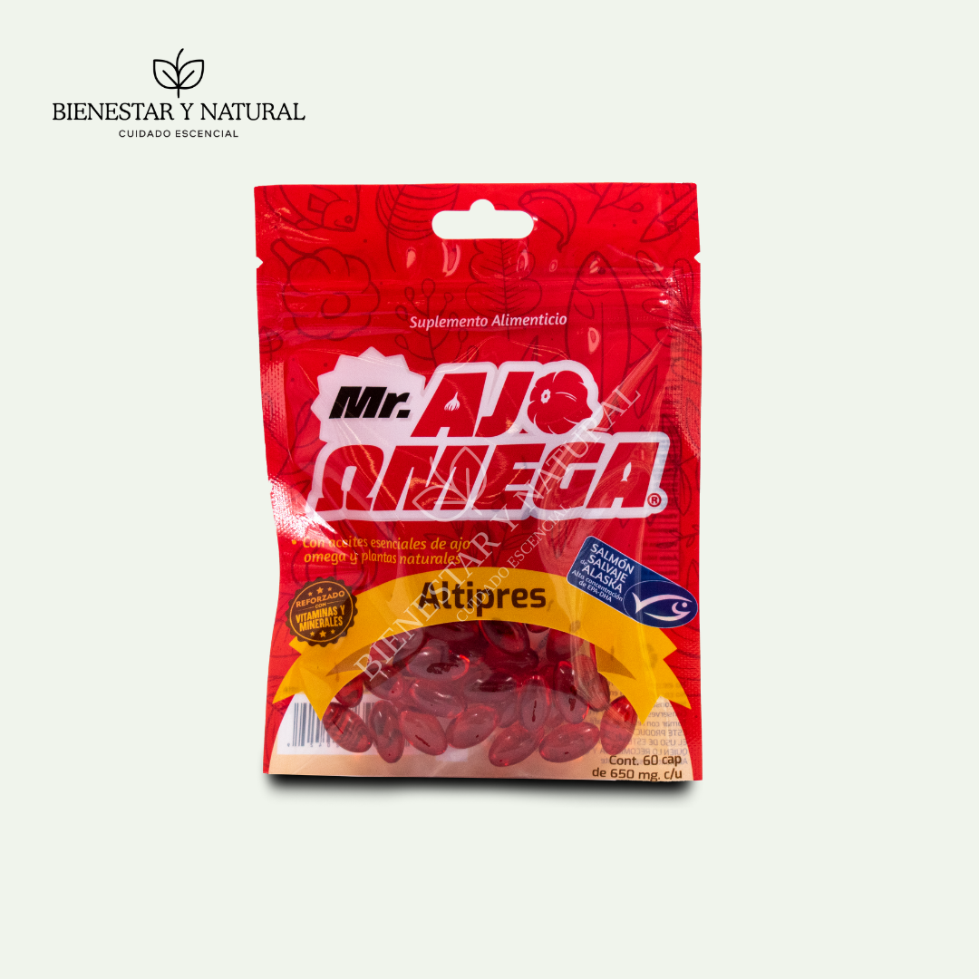 Mr. Ajo Omega Presión Alta