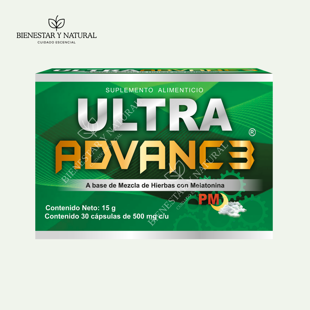 Ultra Advance con Melatonina c/30 cápsulas