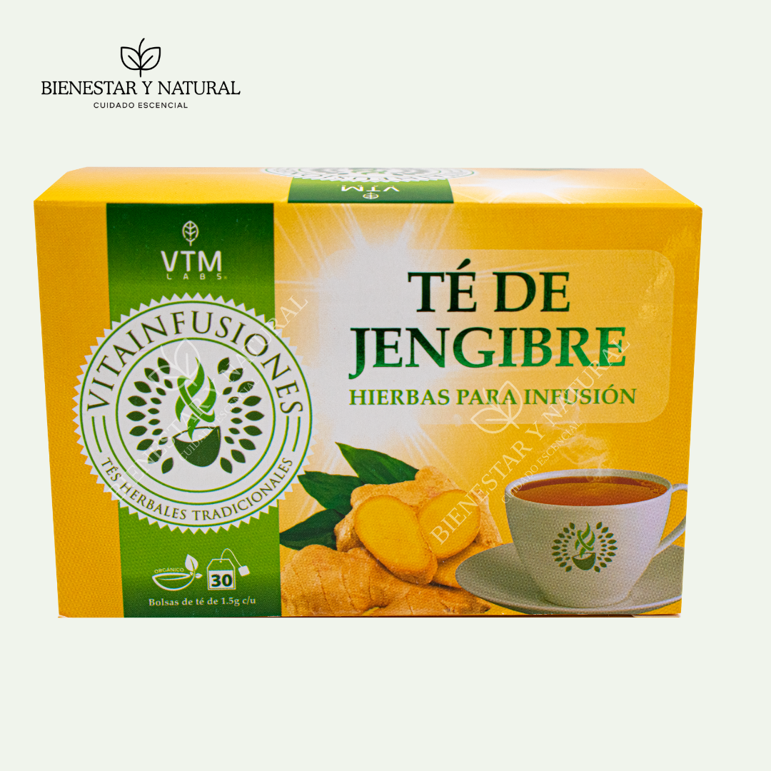 Té de Jengibre con 30 bolsas de Té