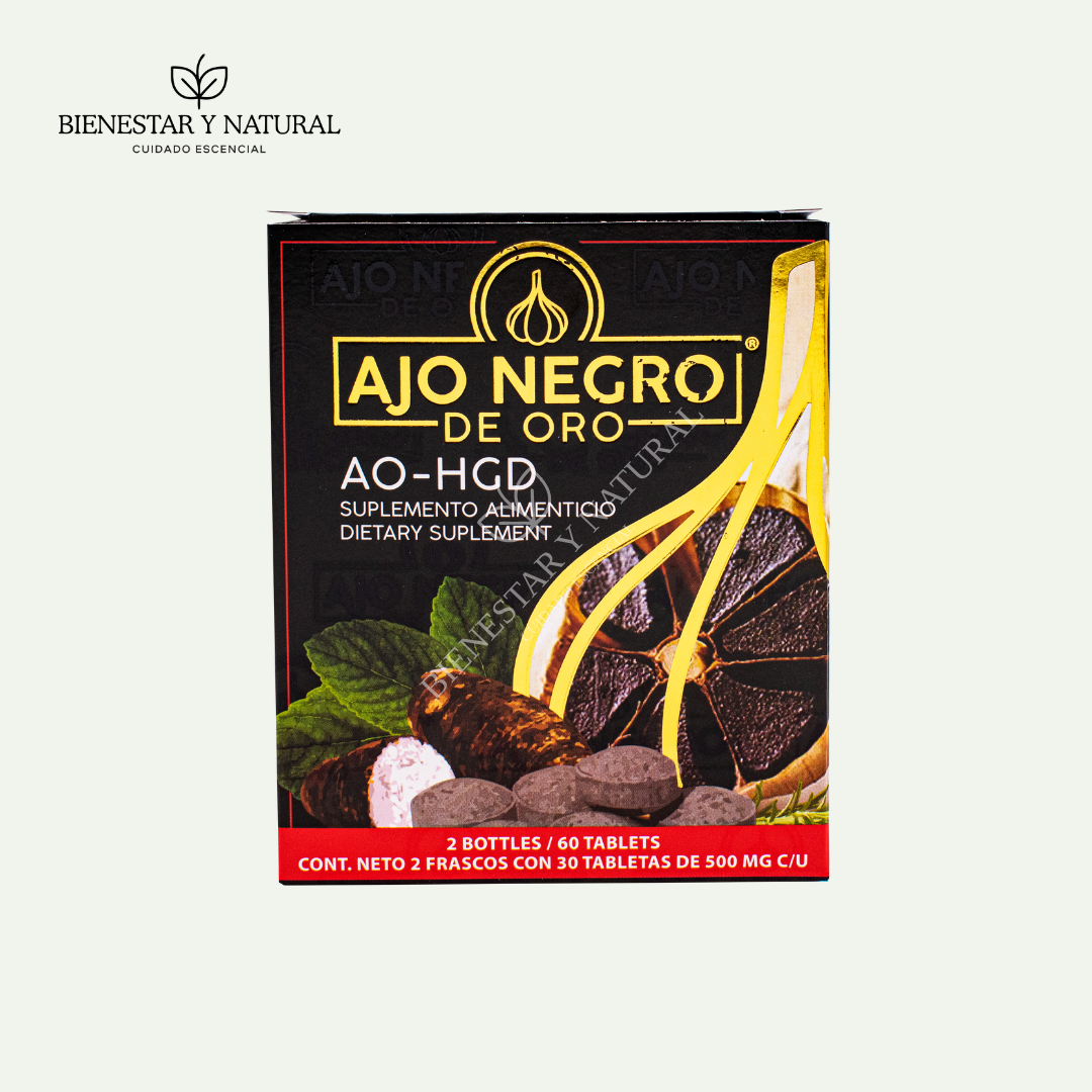 Ajo Negro de Oro Hígado