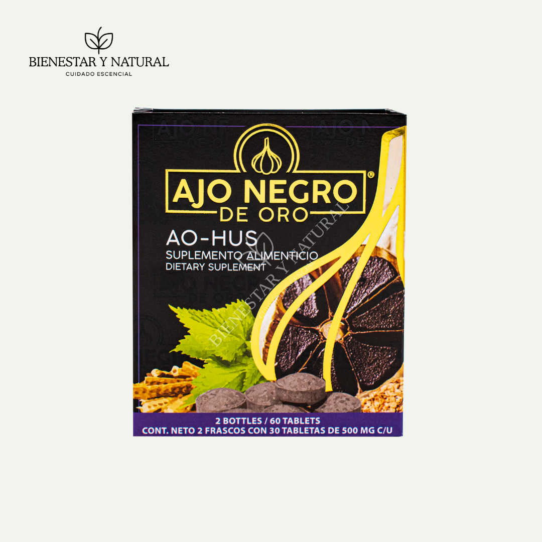 Ajo Negro de Oro Huesos