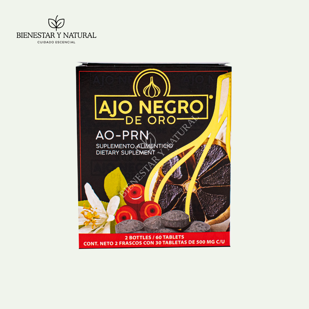 Ajo Negro de Oro Presión