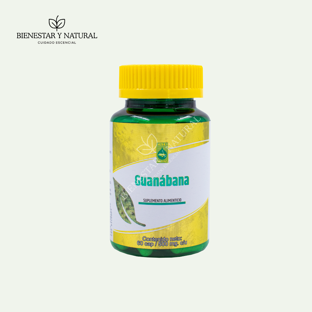 Guanábana c/60 cápsulas