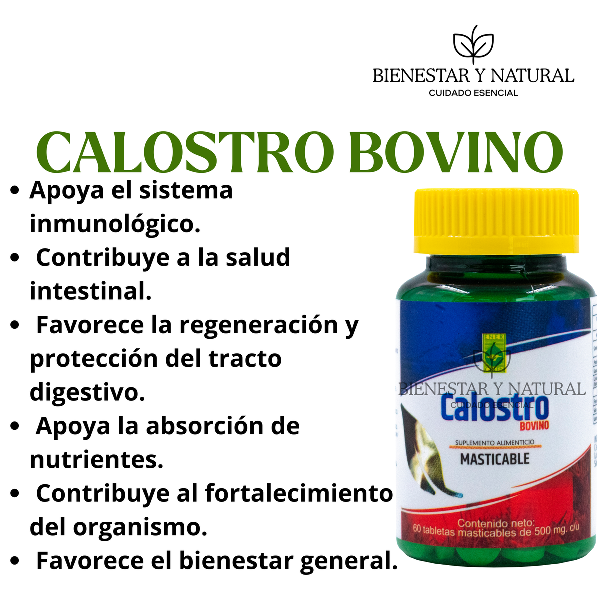 Calostro Bovino c/ 60 cápsulas