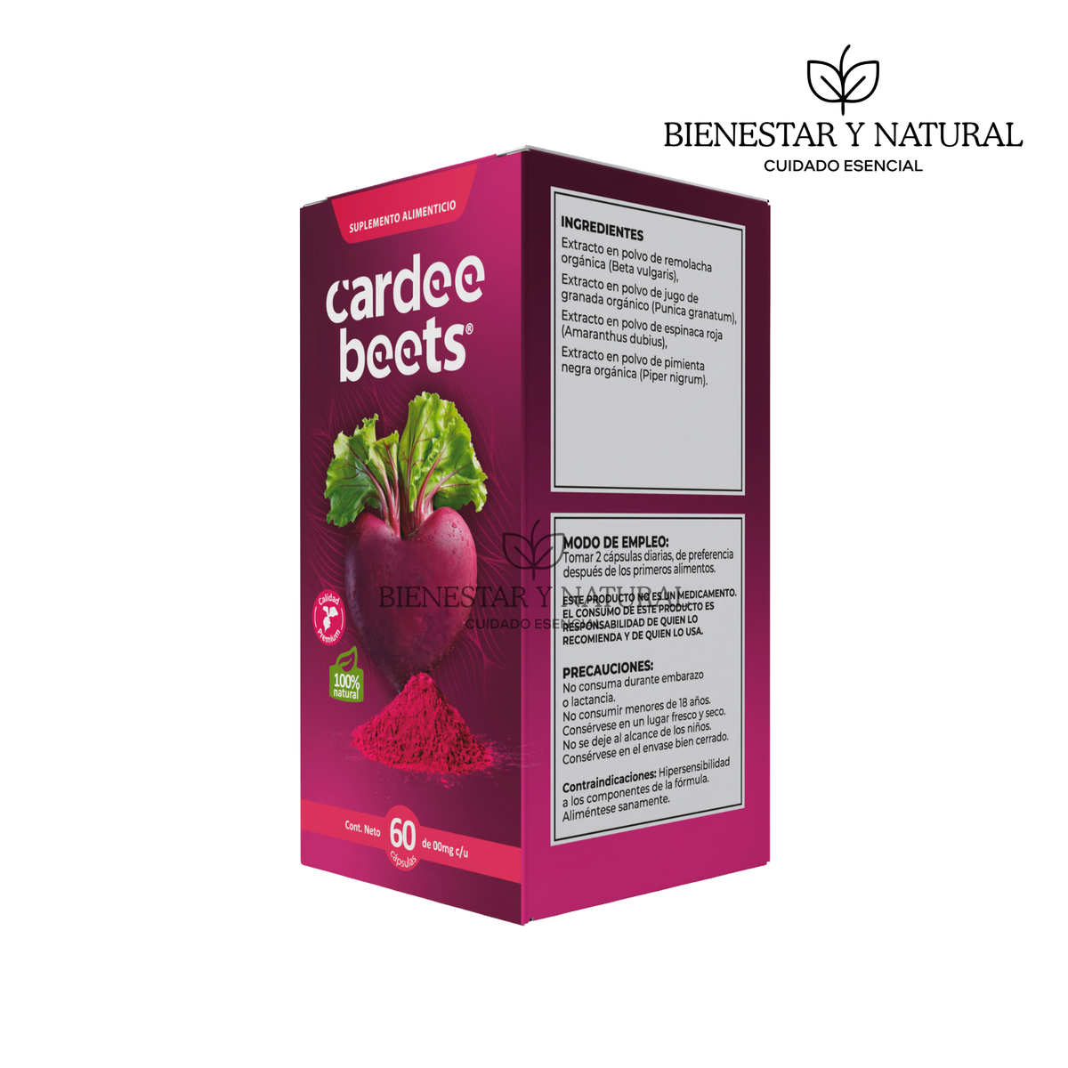 Cardee Beets c/60 cápsulas