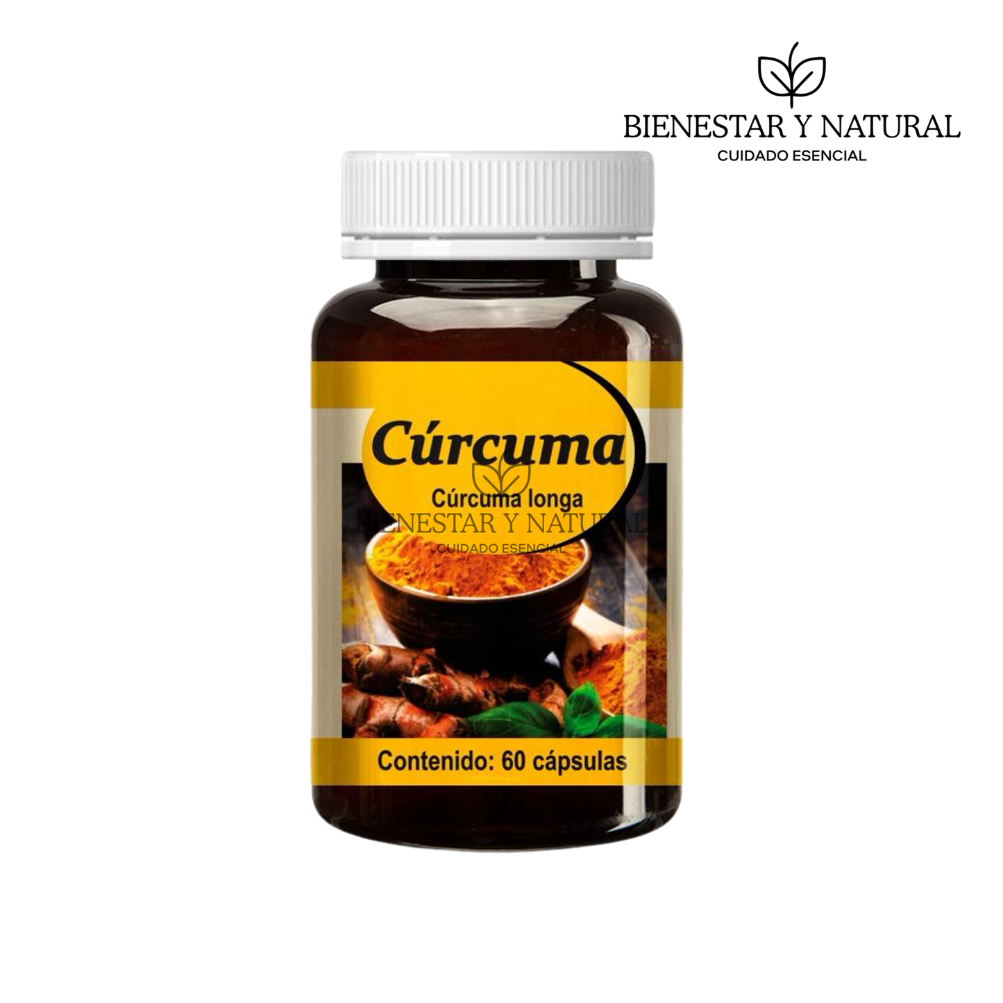 Cúrcuma c/60 cápsulas New Naturals