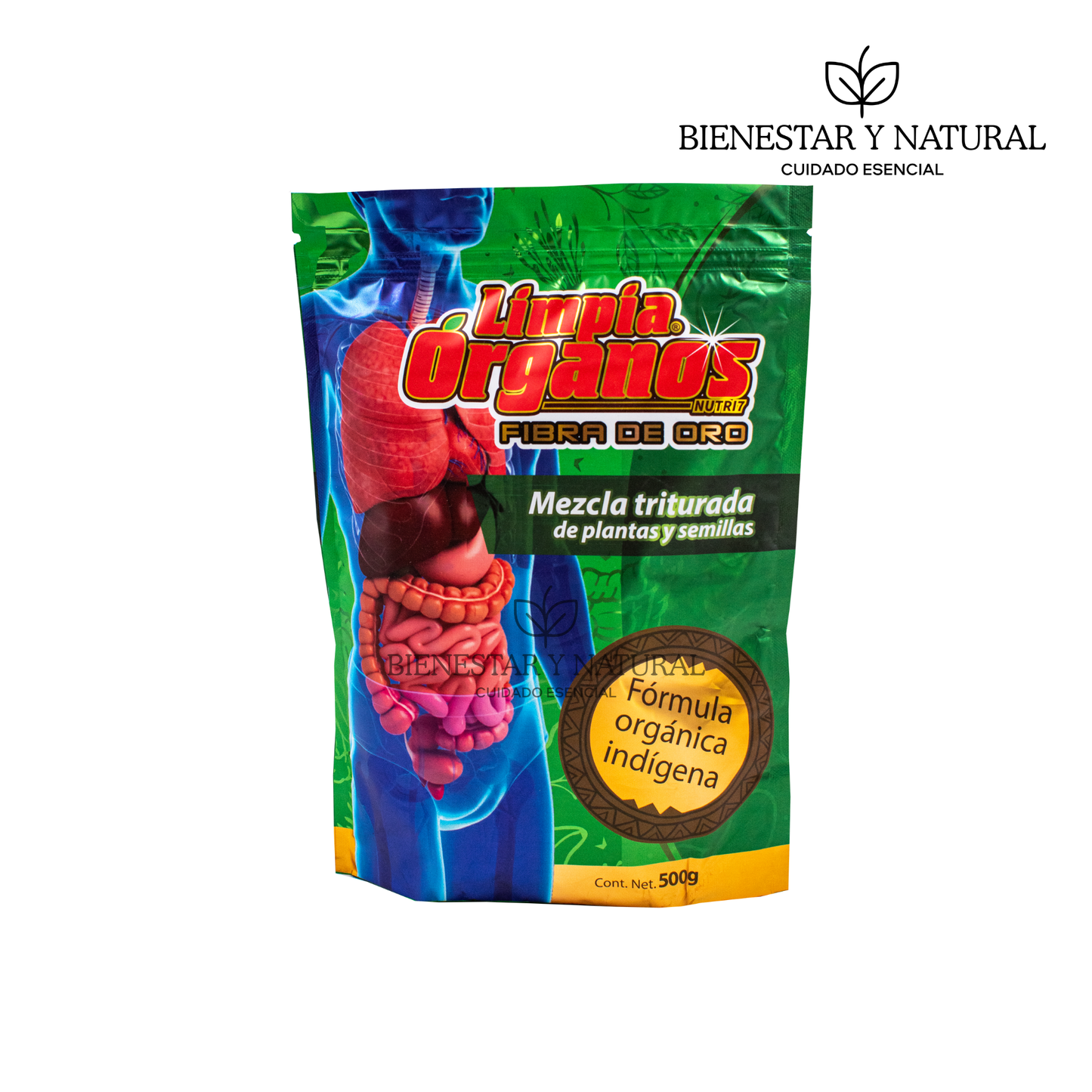 Limpia Órganos Fibra Cont.Neto 500 g