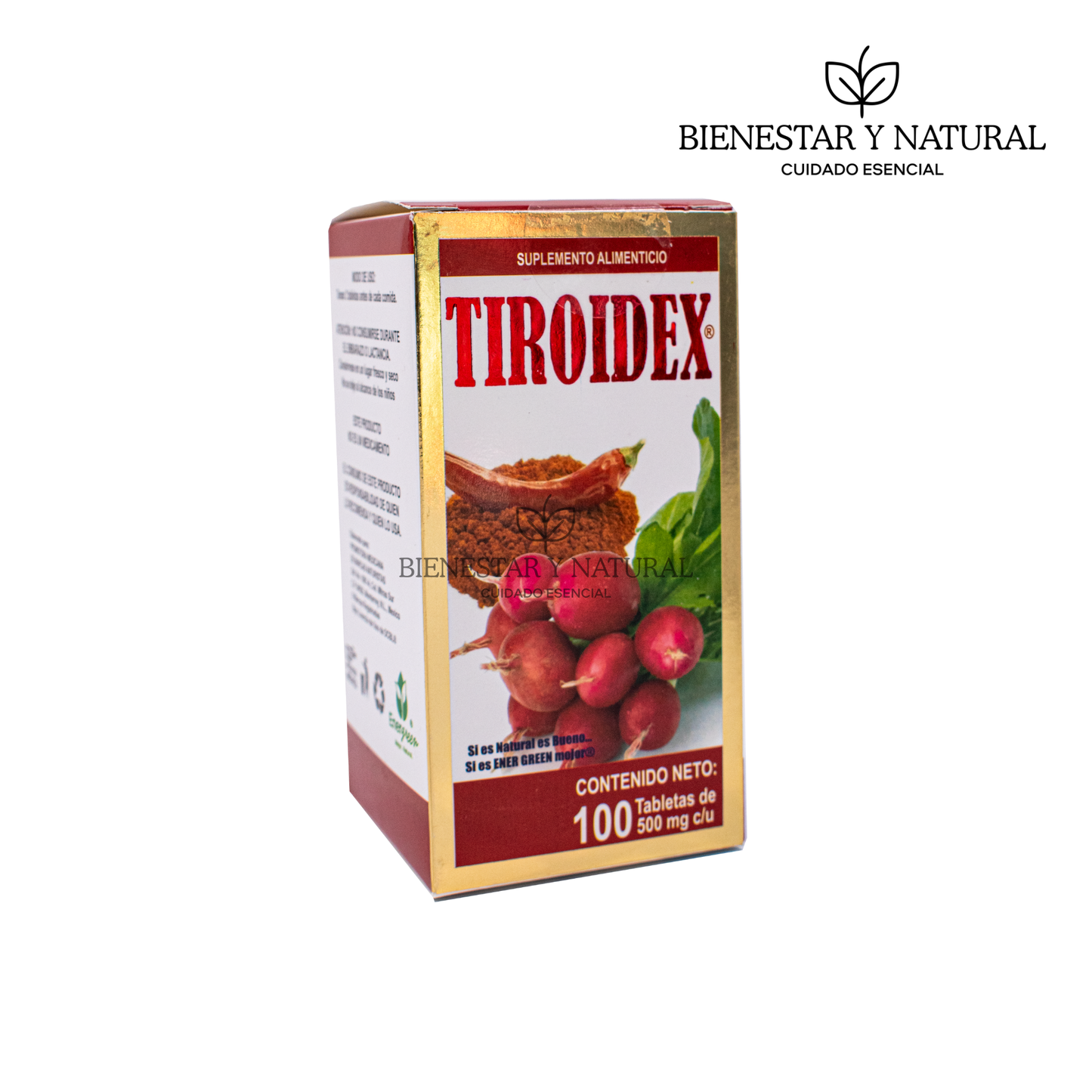 Tiroidex c/ 100 tabletas
