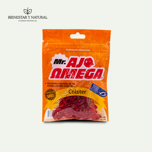 Mr. Ajo Omega Colesterol c/60 cápsulas