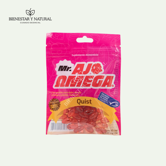 Mr. Ajo Omega Onco Quistes c/60 cápsulas