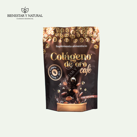Colágeno de Oro Café Cont. 400 g