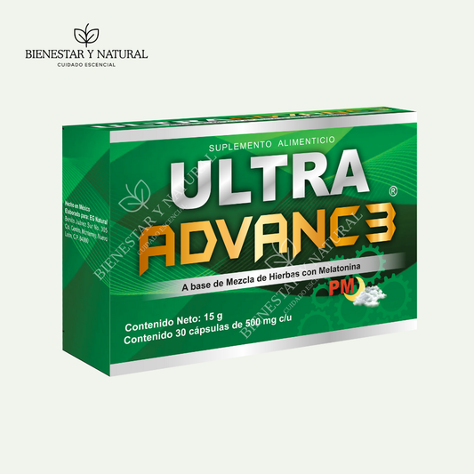 Ultra Advance con Melatonina c/30 cápsulas