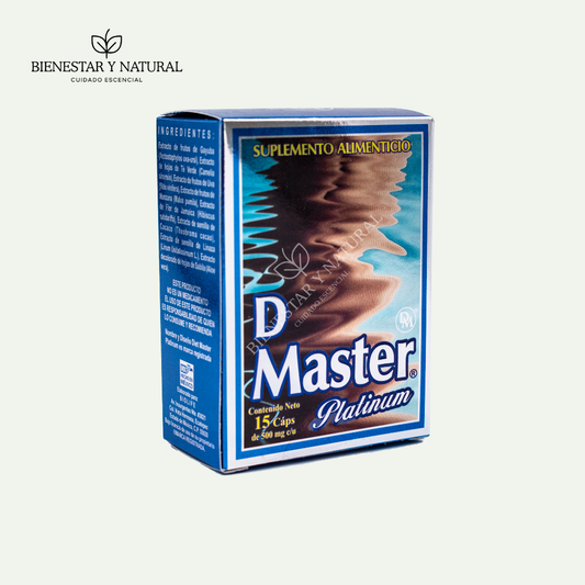 D Master Platinum c/15 cápsulas