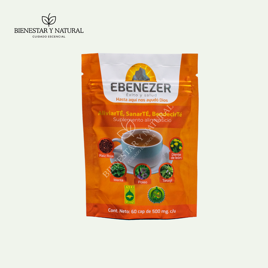 Ebenezer Bolsa con 60 cápsulas