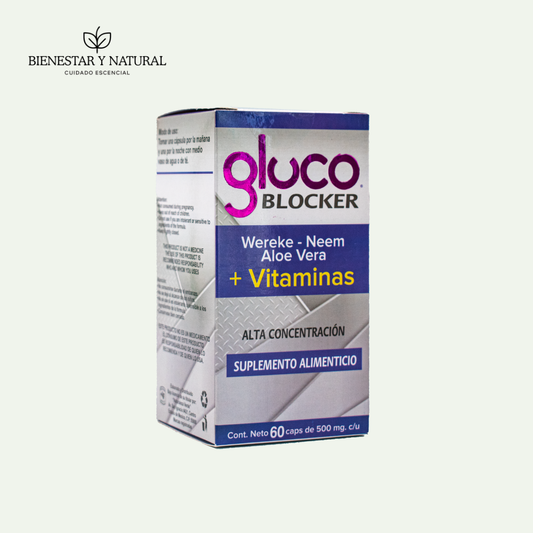 Gluco Blocker con Vitaminas c/60 cápsulas