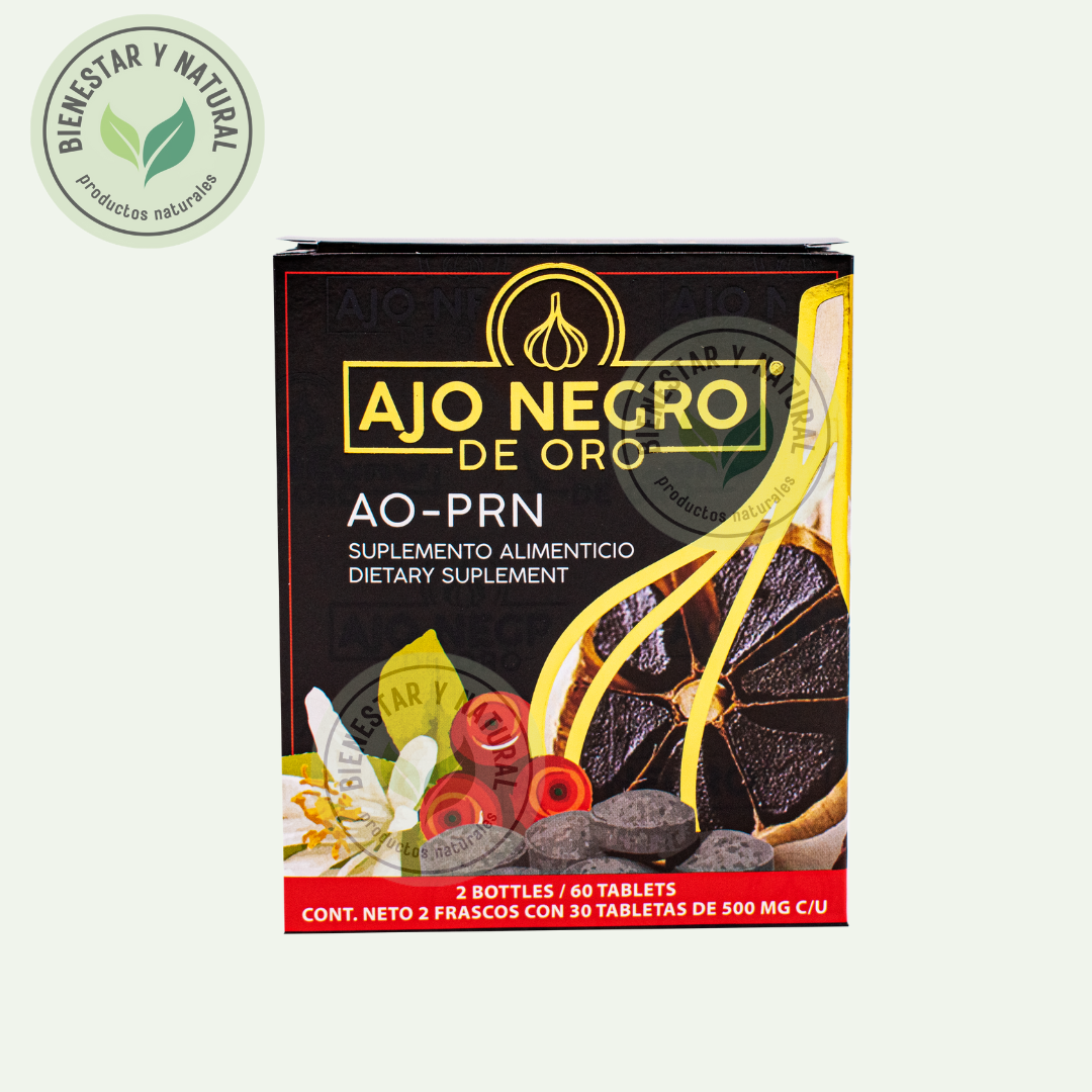 Ajo Negro de Oro Presión