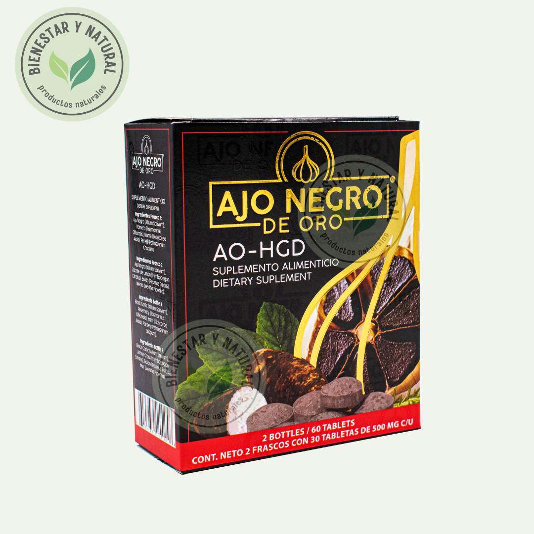 Ajo Negro de Oro Hígado