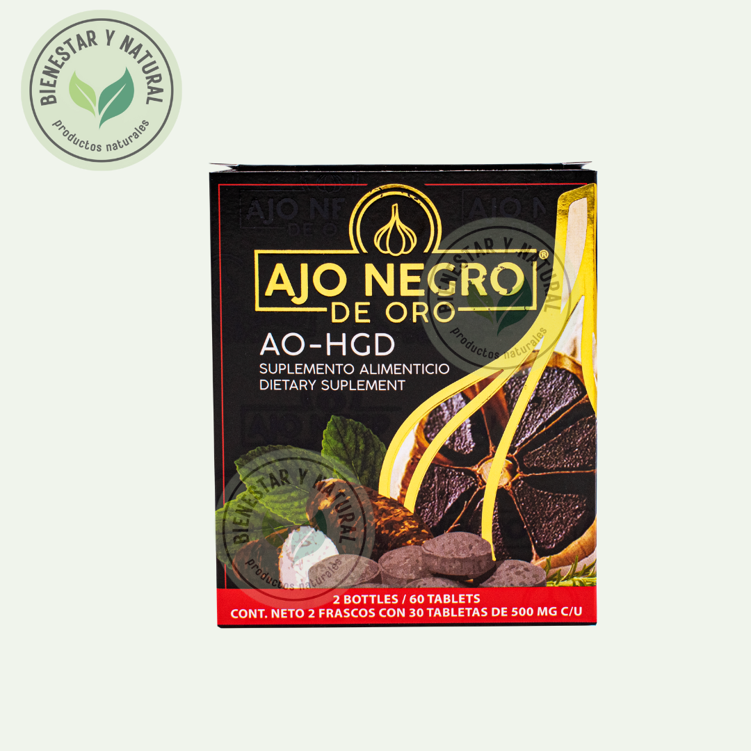 Ajo Negro de Oro Hígado