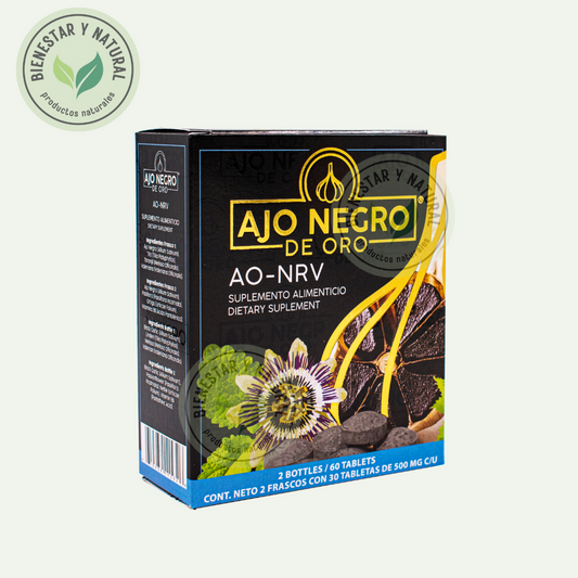 Ajo Negro de Oro Nervios