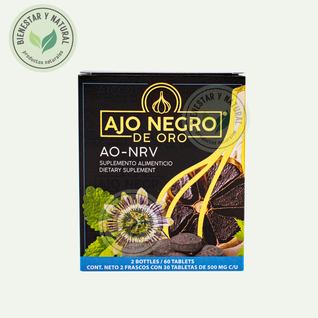 Ajo Negro de Oro Nervios