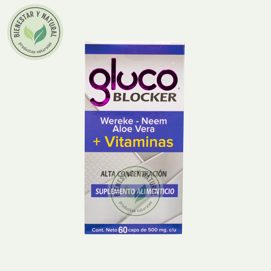 Gluco Blocker con Vitaminas c/60 cápsulas