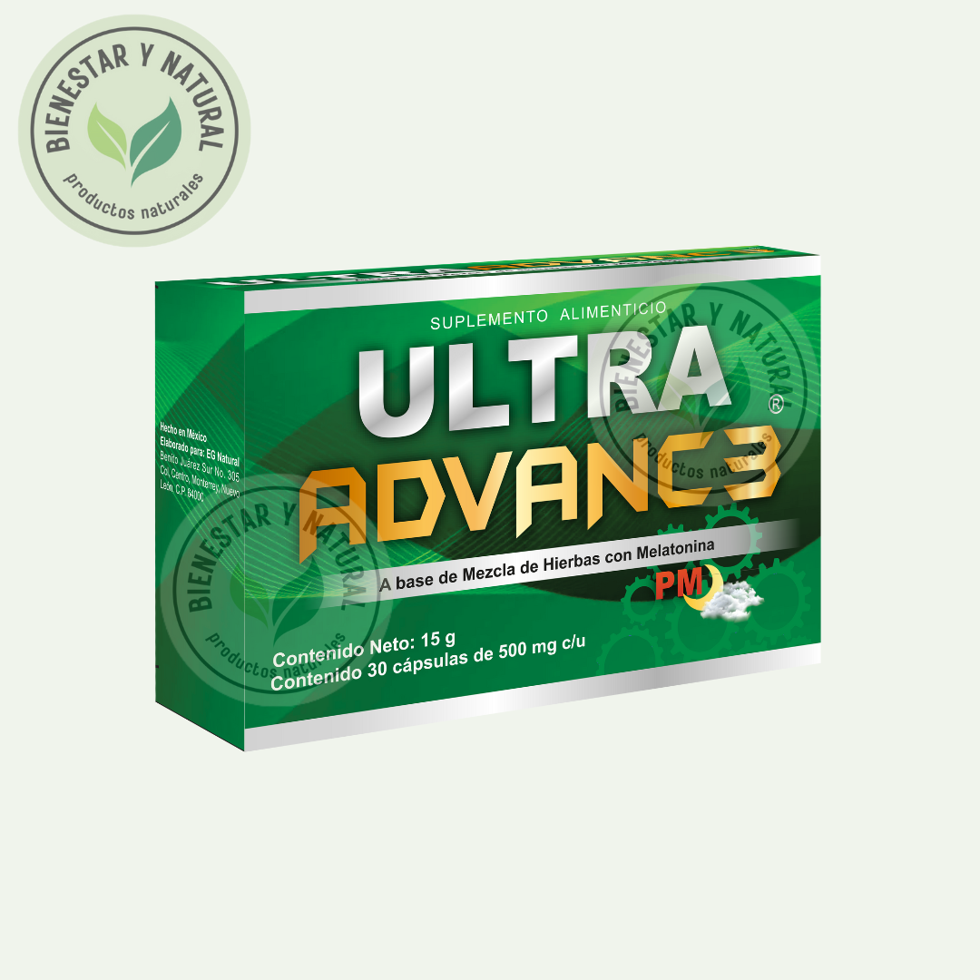 Ultra Advance con Melatonina c/30 cápsulas