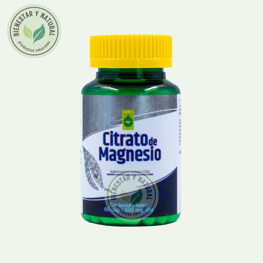 Citrato de Magnesio c/60 cápsulas