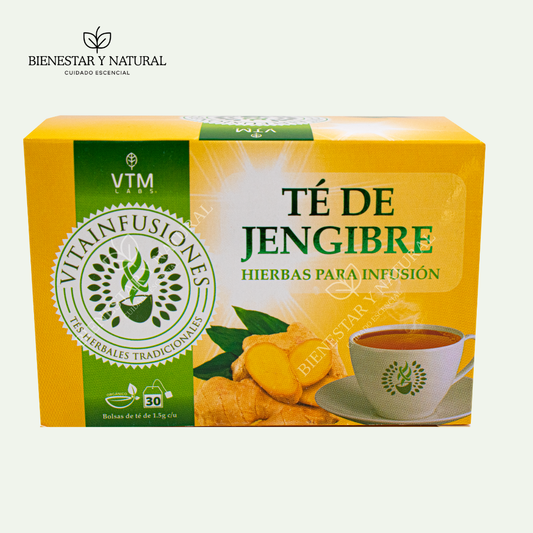 Té de Jengibre con 30 bolsas de Té