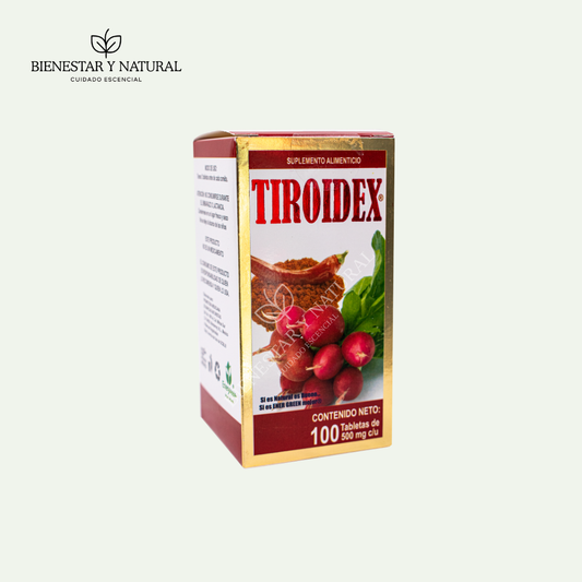 Tiroidex c/ 100 tabletas