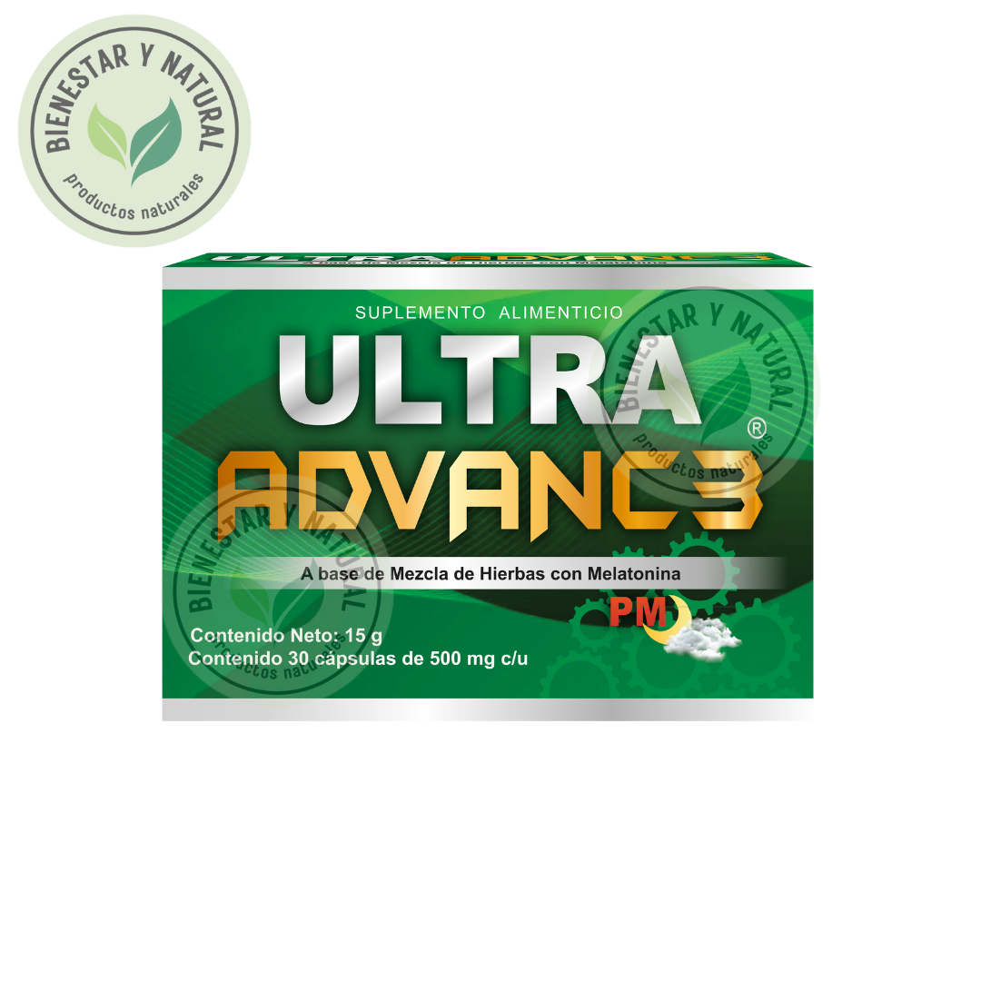 Ultra Advance con Melatonina c/30 cápsulas