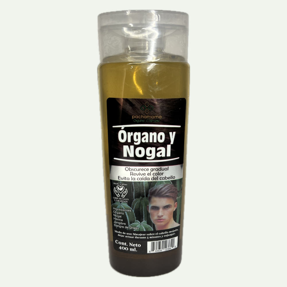 Shampoo de Órgano y Nogal 400 ml