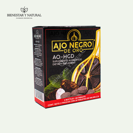 Ajo Negro de Oro Hígado