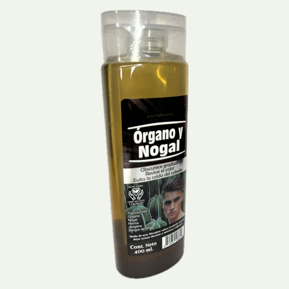 Shampoo de Órgano y Nogal 400 ml