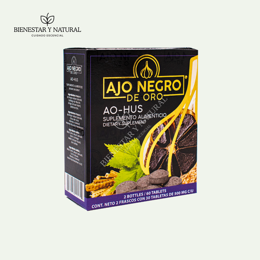 Ajo Negro de Oro Huesos