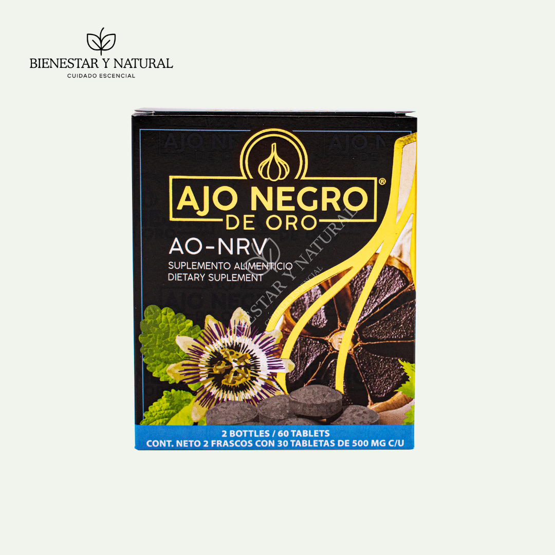 Ajo Negro de Oro Nervios