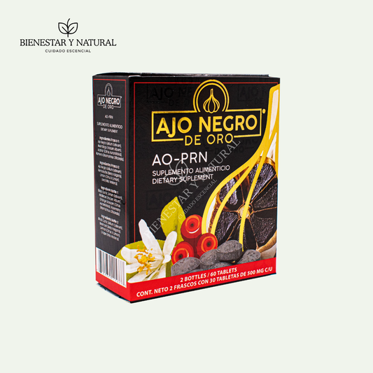 Ajo Negro de Oro Presión