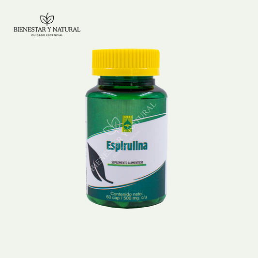 Espirulina c/60 cápsulas