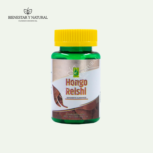 Hongo Reishi c/60 cápsulas
