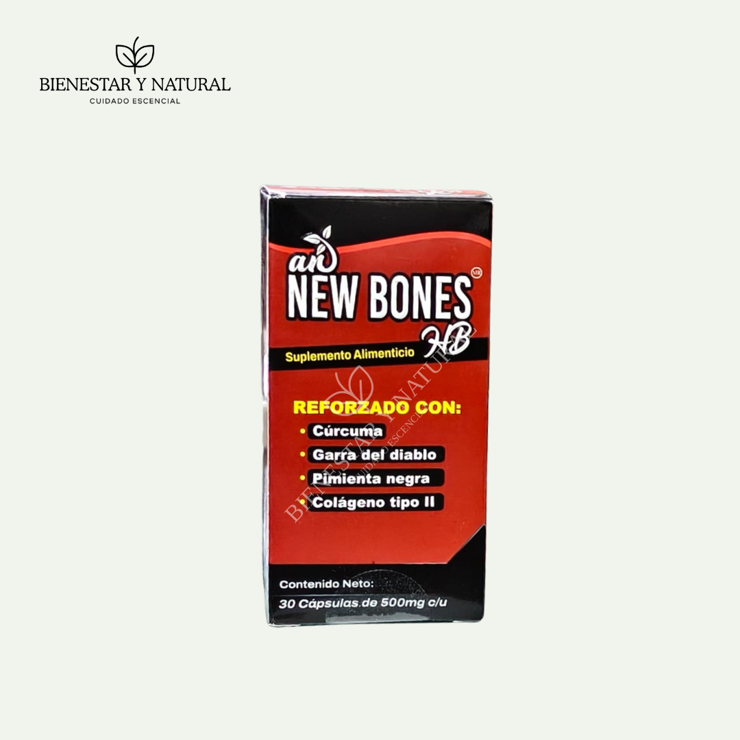 New Bones c/30 cápsulas – Bienestar y Natural
