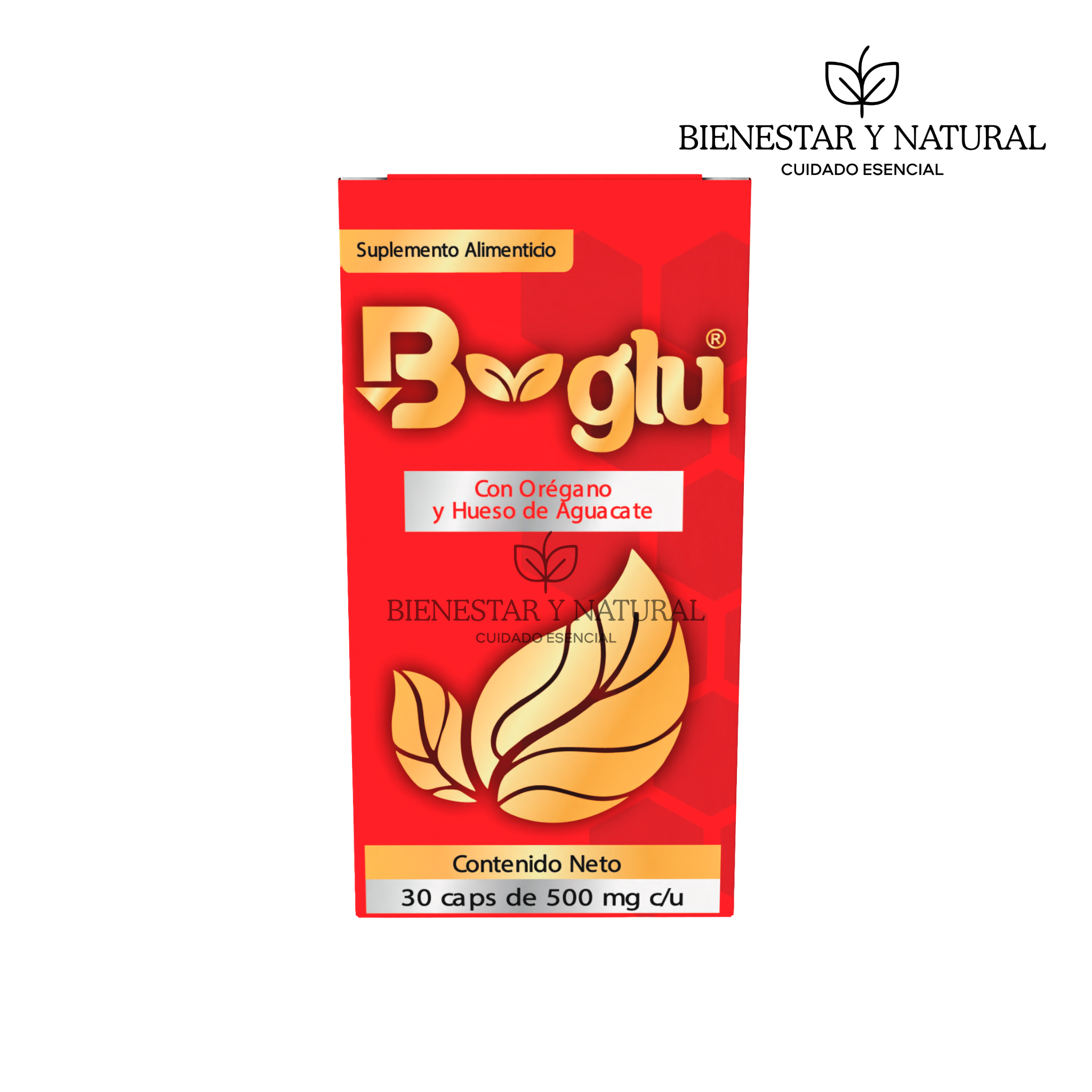 B glu c/30 cápsulas