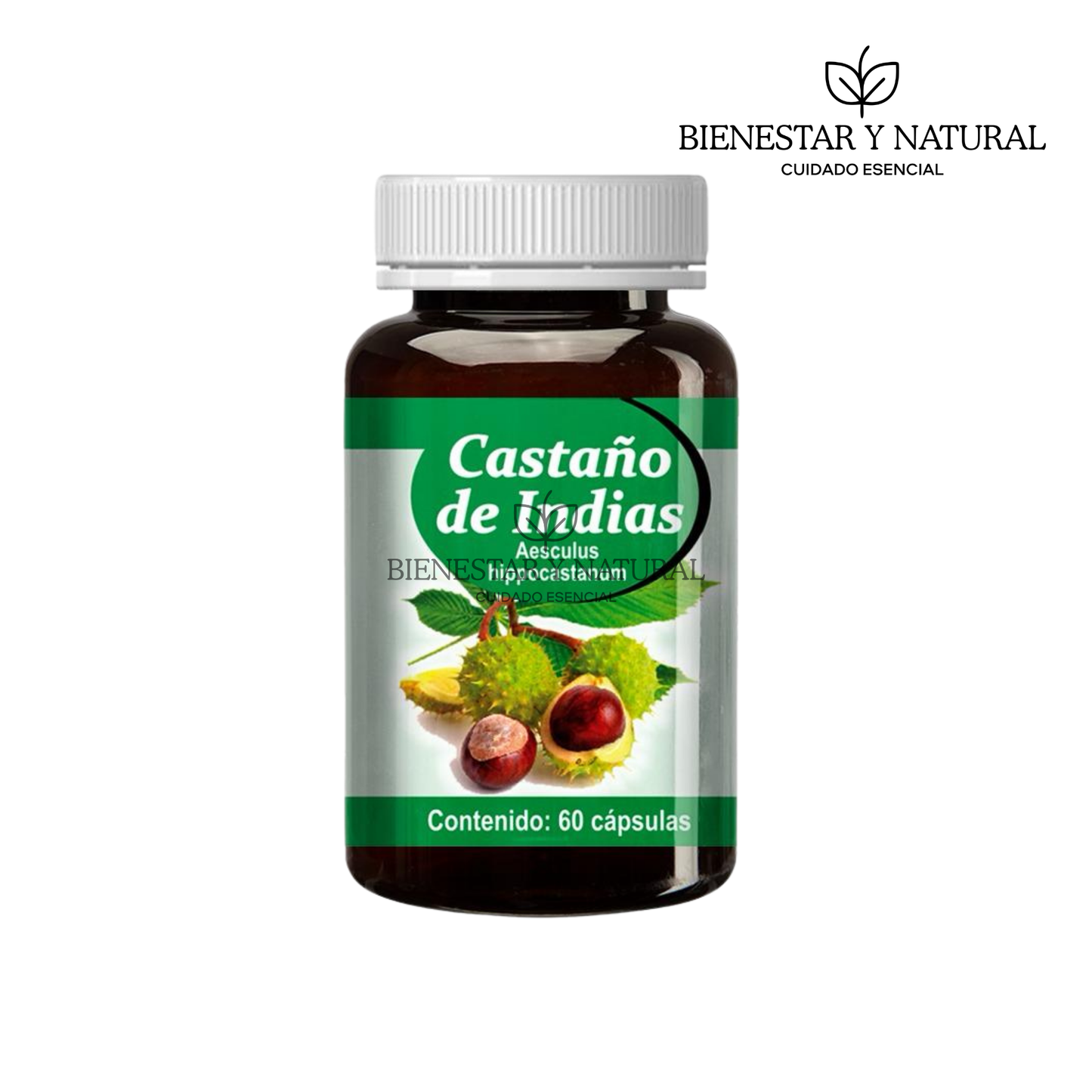 Castaño de Indias c/60 cápsulas New Naturals