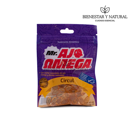 Mr. Ajo Omega Circulación c/60 cápsulas
