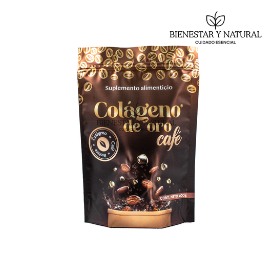 Colágeno de Oro Café Cont. 400 g