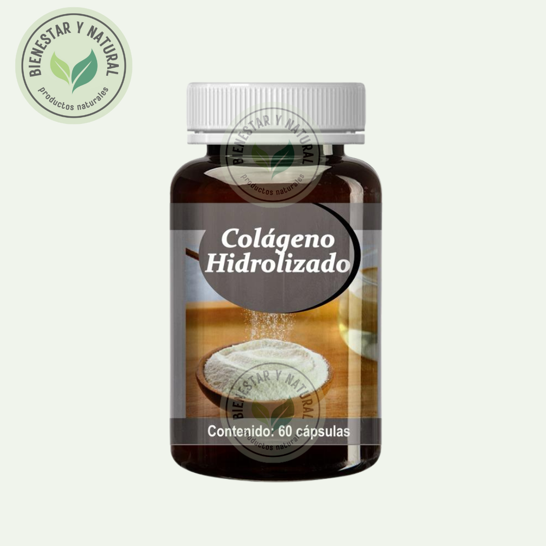 Colágeno Hidrolizado c/60 cápsulas New Naturals