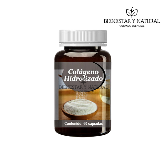 Colágeno Hidrolizado c/60 cápsulas New Naturals