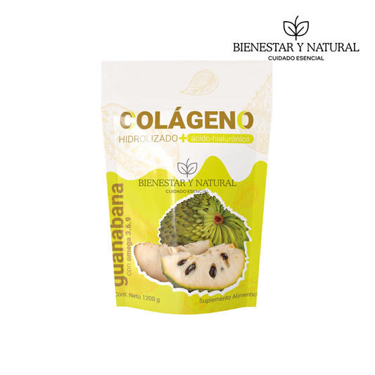 Colágeno Hidrolizado Sabor Guanabana 1.2kg