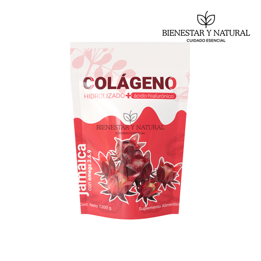 Colágeno Hidrolizado Sabor Jamaica 1.2kg