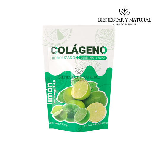 Colágeno Hidrolizado Sabor Limón 1.2kg