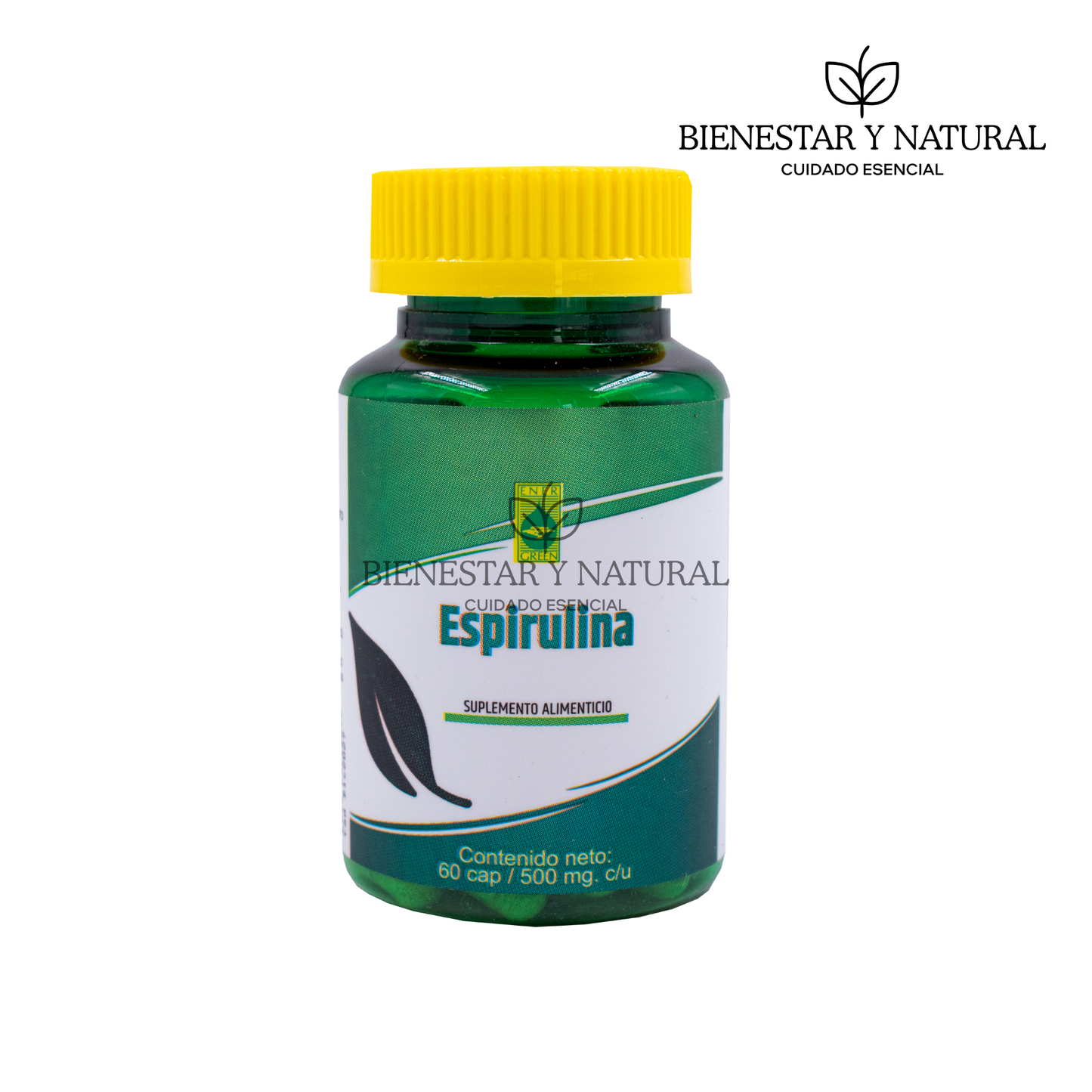 Espirulina c/60 cápsulas