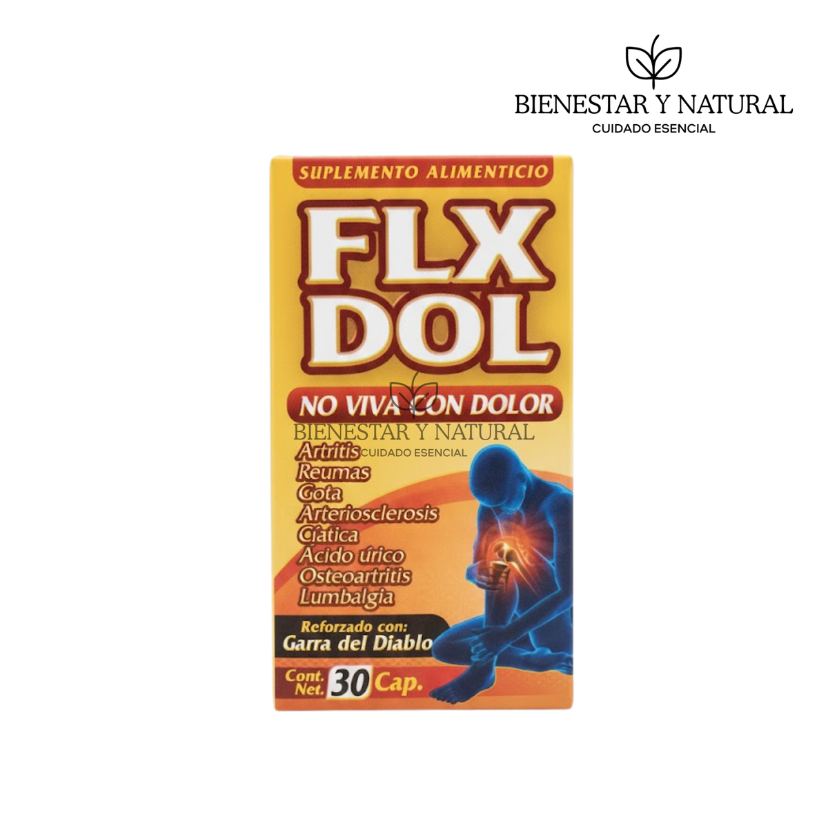 FLX DOL c/30 cápsulas – Bienestar y Natural